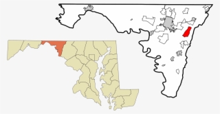 Near Sharpsburg Maryland Map