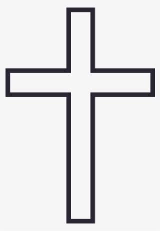 To Christianity - Transparent Background White Cross