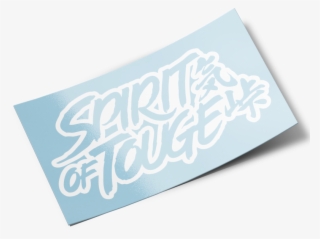 Spirit Of Touge - Calligraphy