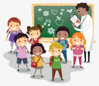 Professor E Alunos Png - School