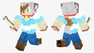 Minecraft Skin I Made For My Homie @sammstown Their - Graphic Design