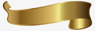 Brass Material Angle Font - Gold Ribbon Vector Png