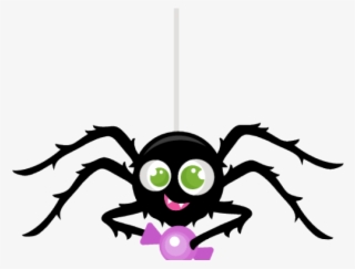 Spider Clipart Cute Girl - Transparent Background Spider Clip Art