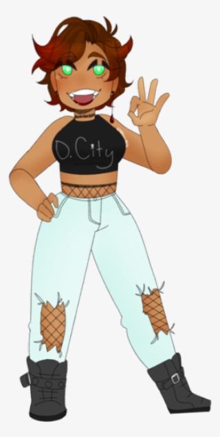 My Soul Eater Oc Got 100% Redesigned She Kept The Earring, - Cartoon