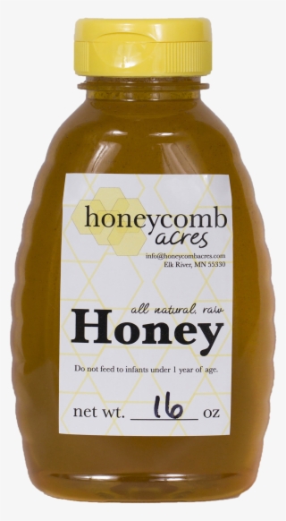 16oz Honey Bottle - Kombucha