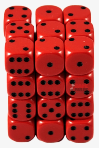 Dicesetopaq12mmredblack- - Coquelicot