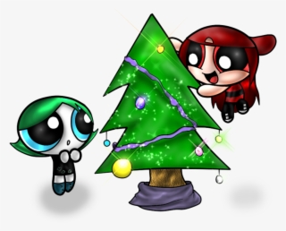 Christmas Tree By *psy-alien9 On Clipart Library - Cartoon
