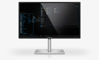 Alienware-blue - Computer Monitor