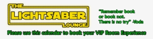Lightsaber Lounge - Social Media