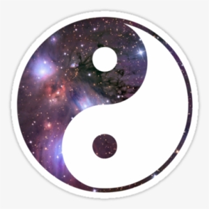 Yin And Yang, Png Tumblr, Tumblr Hipster, Constellations, - Galaxy Infinity Png