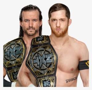 The Tag One Is Just Adam's Original With Bobby Fish's - Wwe Adam Cole Nxt Tag Team Champion