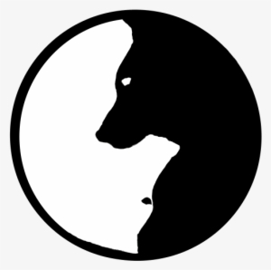 Tumblr O3kuodfcsn1shsadxo1 500 - Yin Yang Wolf Png