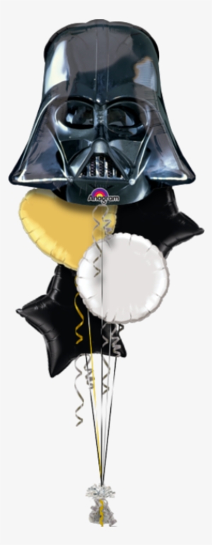 Star Wars Darth Vader Helmet Get Well Balloon - Star Wars Darth Vader Helm