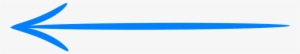 Long Blue Arrow
