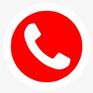 Icono Telefono Rojo Png - Whatsapp Logo Red Png