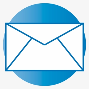 Icono-mail - Icono De Mensaje Azul Png