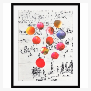 Beach Balls Framed Art
