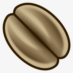 This Image Of A Single Coffee Bean Is Available Both - Clip Art