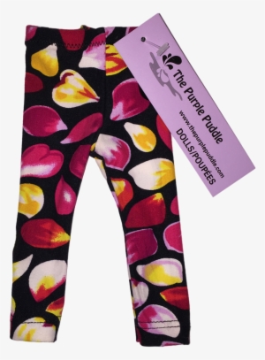 Falling Petals Doll Leggings - Leggings
