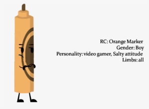 Orange Marker - Illustration