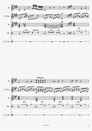 Rose Petals Falling Sheet Music Composed By By Tamila - Sheet Music