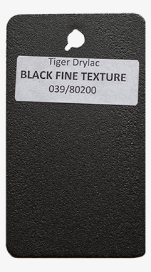 Black Fine Texture - Fine Texture Powder Coat