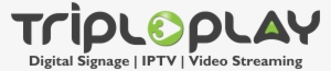 Tripleplay Grey Logo With Subline