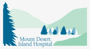 Old Logo, New Trees - Mount Desert Island Hospital Logo