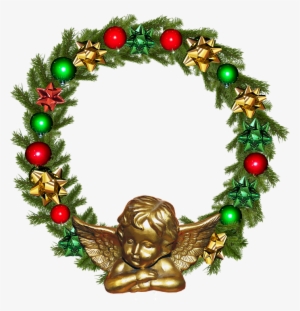 Frame, Border, Christmas, Angel - กรอบ คริสต์มาส