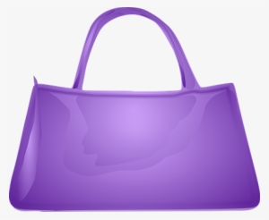 Handbag Purse Purple Bag Fashion Female Gl - Clipart Purse
