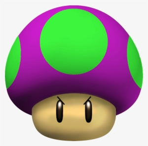 Poison Mushroom - Super Mario Mushroom