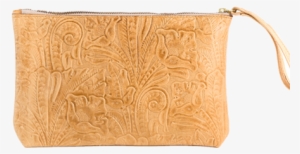 Banker Bag - Embossed Floral - Desert Fawn - Bank