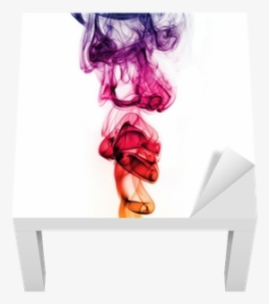 Smoke Trail In Different Colors Lack Table Veneer • - Scia Colore