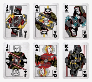 Rebel Empire Suits Pt1 Small - Star Wars Playing Card Deck