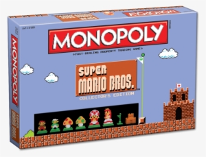 You May Have Finished The Video Game, But Your Adventure - Monopoly Super Mario Bros Collector's Edition By Usaopoly
