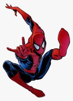 Spider Man Flying - Spiderman Png