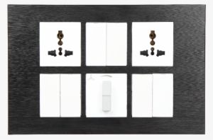 12m Plate Amare Eclipse Black Metal