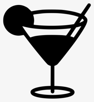 Martini Glass Vector Png Vector Freeuse Download - Drink Glass Svg