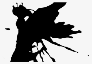 Paint Brush Texture Vector Png - Nucket Paint Silhouette Png