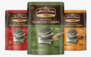 Seaweed Crisps Family Shot - Seaweed Chips Annie Chun