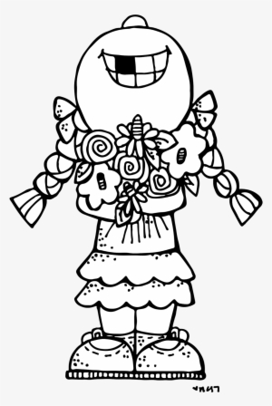 Welcome 2b 2bgirl 2b 2528c 2529 2bmelonheadz 2billustrating - Melonheadz Clipart Black And White