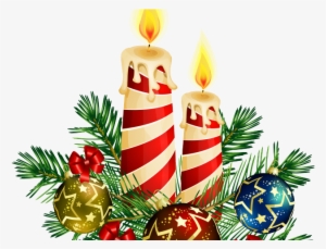 Christmas Clipart Candle - .png Adornos De Navidad Bastones