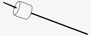 This Free Icons Png Design Of Marshmallow On Stick