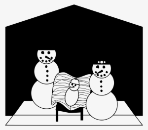 This Free Icons Png Design Of A Snowman Nativity