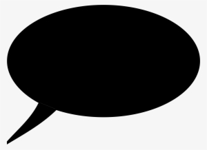 This Free Icons Png Design Of Speech Bubble, Black,
