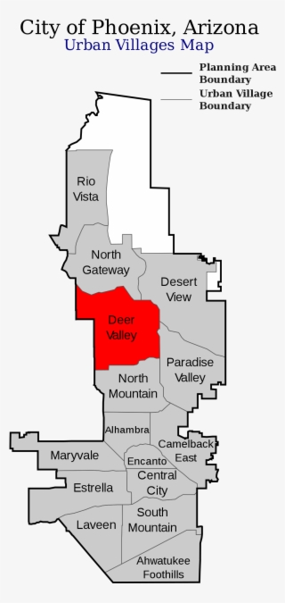 North Gateway Area Phoenix Az Map