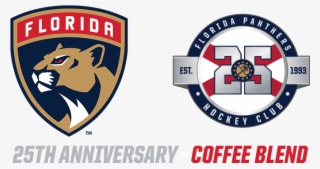 Florida Panthers Logo Png - Florida Panthers 25th Anniversary Logo