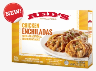 Reds All Natural Chicken Enchiladas, - Red's Enchiladas