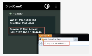 To Use The “ip Cam” Feature You Normally Don't Need - Droidcam Connection Lost R