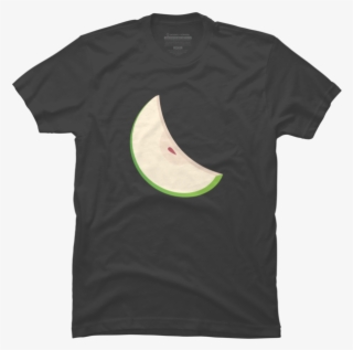 Apple Slice Icon Apparel - Dog Dabbing T Shirt